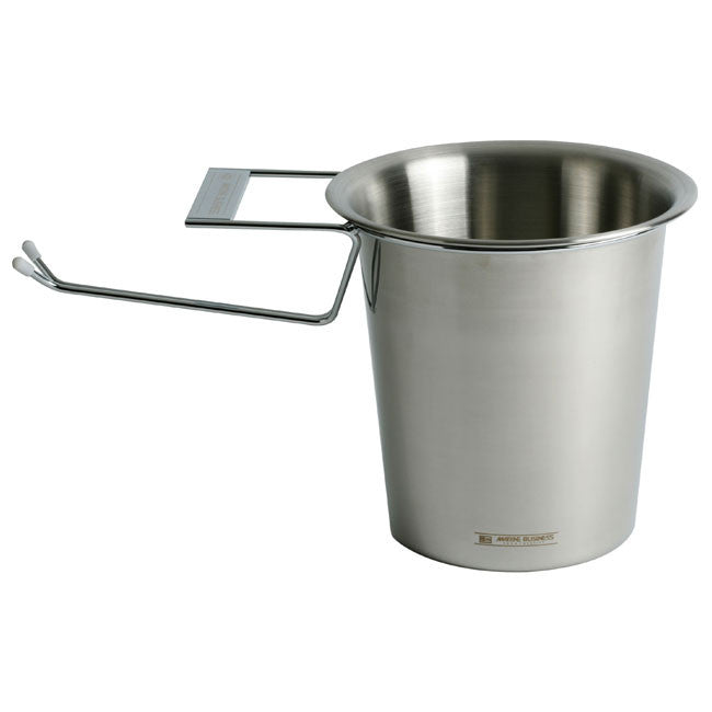 Portabottiglie inox con supporto
