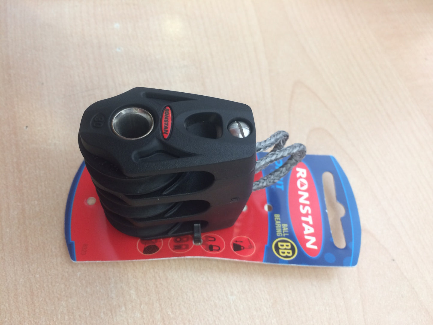 Bozzello Triplo Ronstan Orbit 30mm