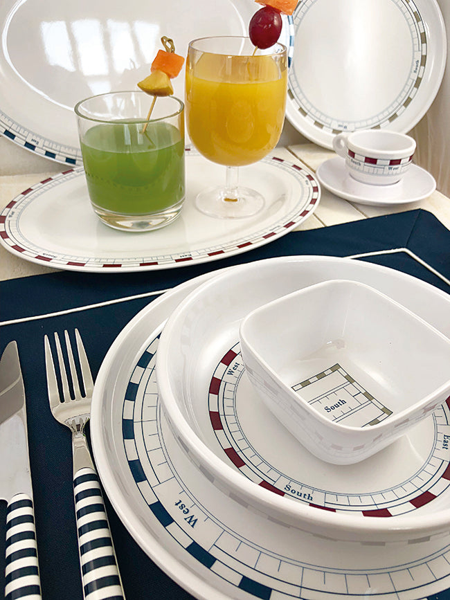 Set stoviglie 6 persone Mistral