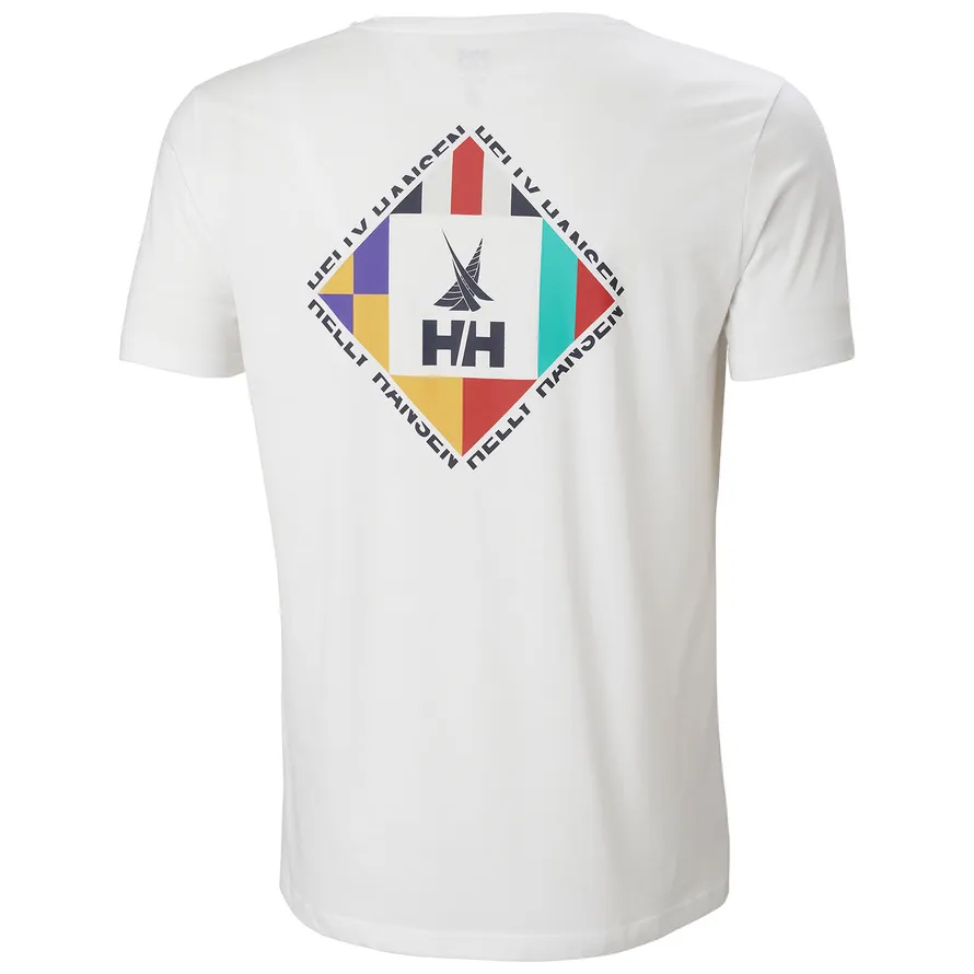 T-shirt Helly Hansen Shoreline bianco