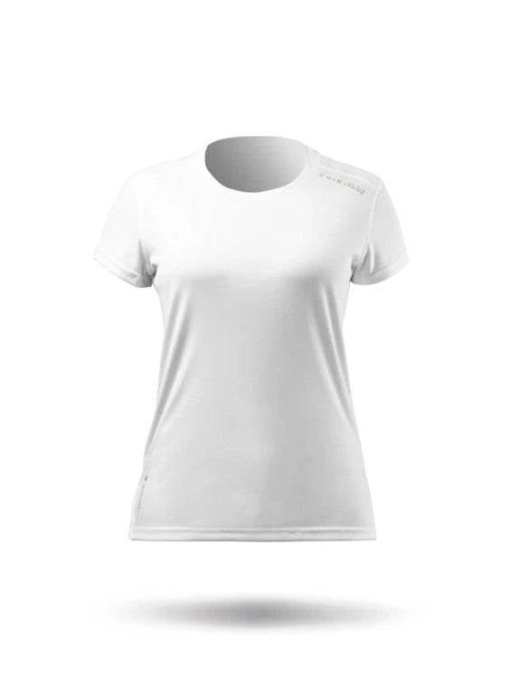 T-shirt Donna Zhik UV Active bianca