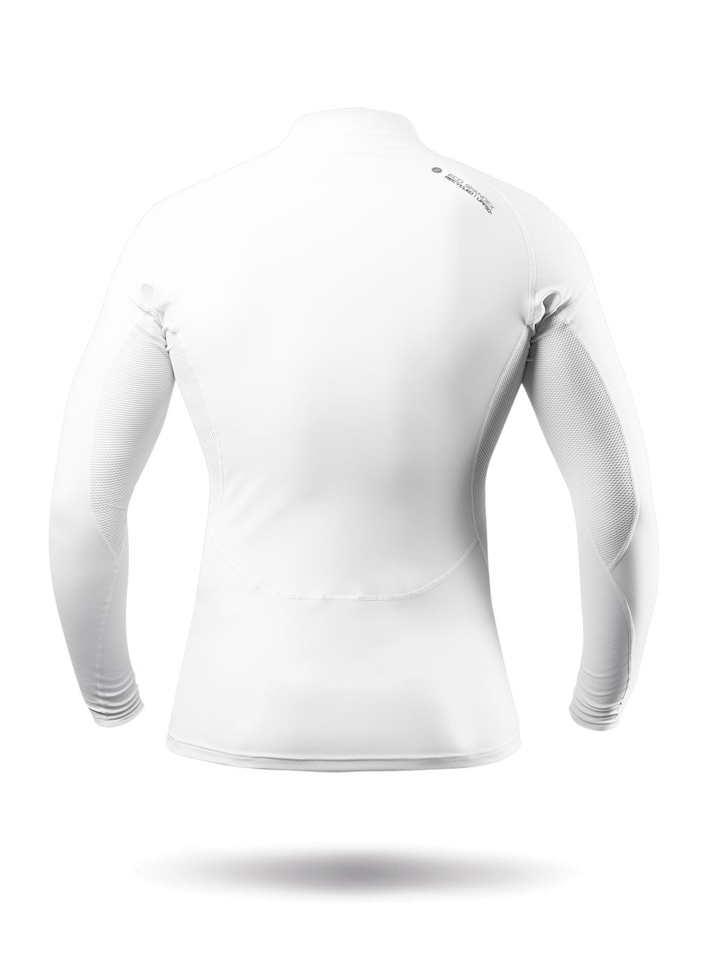 Lycra Zhik Eco Spandex manica lunga bianca