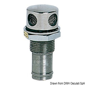 Sfiato carburante in acciaio inox lucidato a specchio