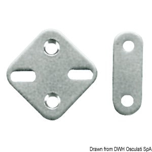 Piastrina inox