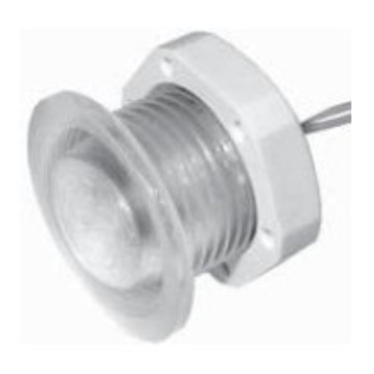 Luce di cortesia a led per interni ed esterni colore Bianco serie GEMMA