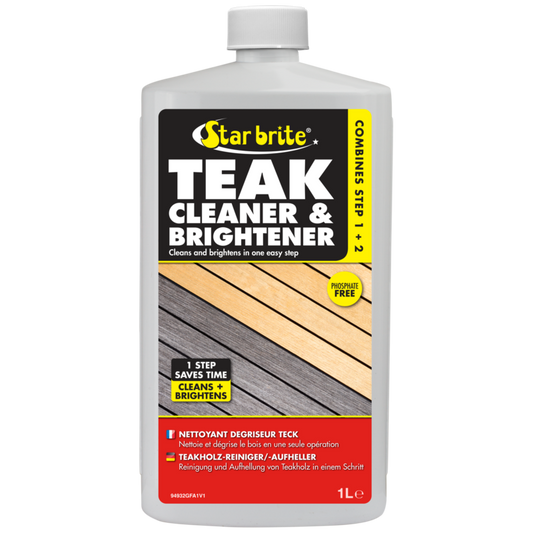 Pulitore e sbiancante per teak Starbrite