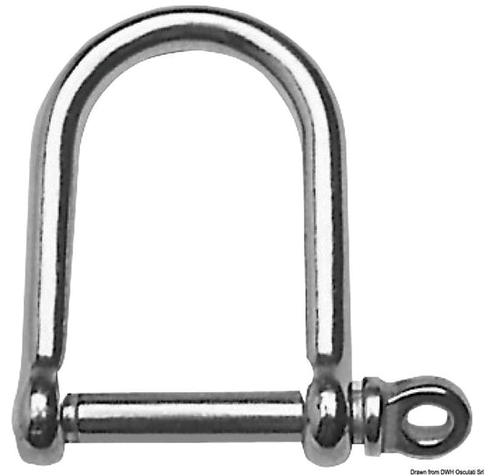 Grilli inox a D larga