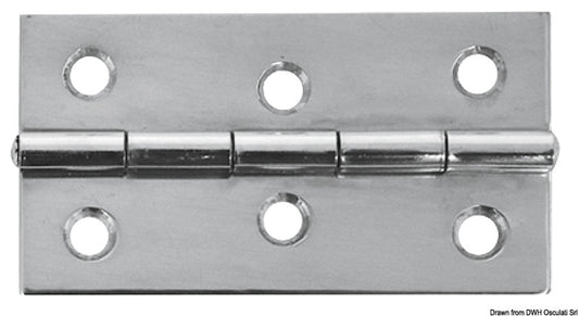 Cerniera 1,3 mm 75x40mm