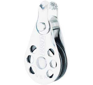 Bozzello Singolo Harken Alto Carico Cavo Metallico 25 mm