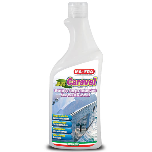 Shampoo e cera vetroresina Caravel 750ml