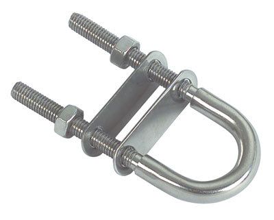 Cavallotti a U in acciaio inox