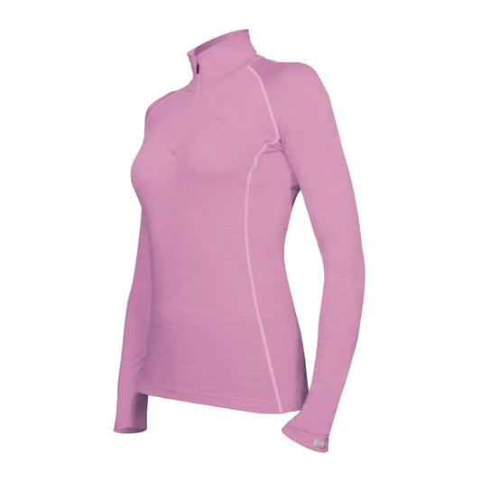 Maglia Icebreaker Chakra Zip rosa