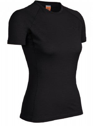 Maglia Icebreaker Contour Crewe Donna nero