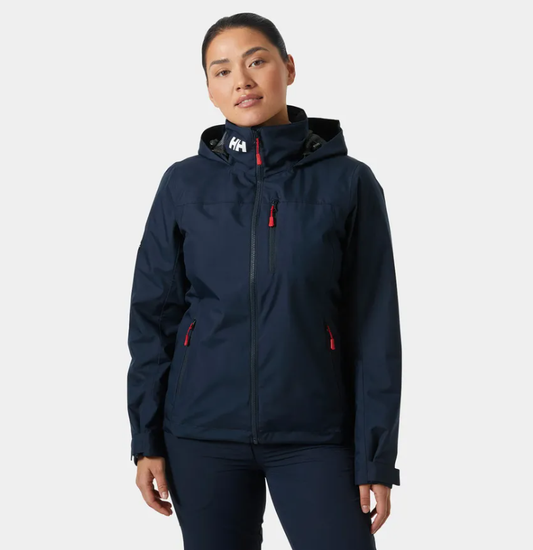 Giubbotto donna HH Crew Hooded Midlayer 2.0 blu