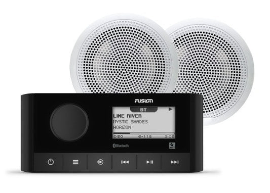Kit stereo e altoparlanti Fusion MS-RA60 e altoparlanti EL Sports