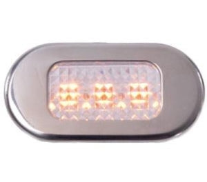 Luce di cortesia inox a led