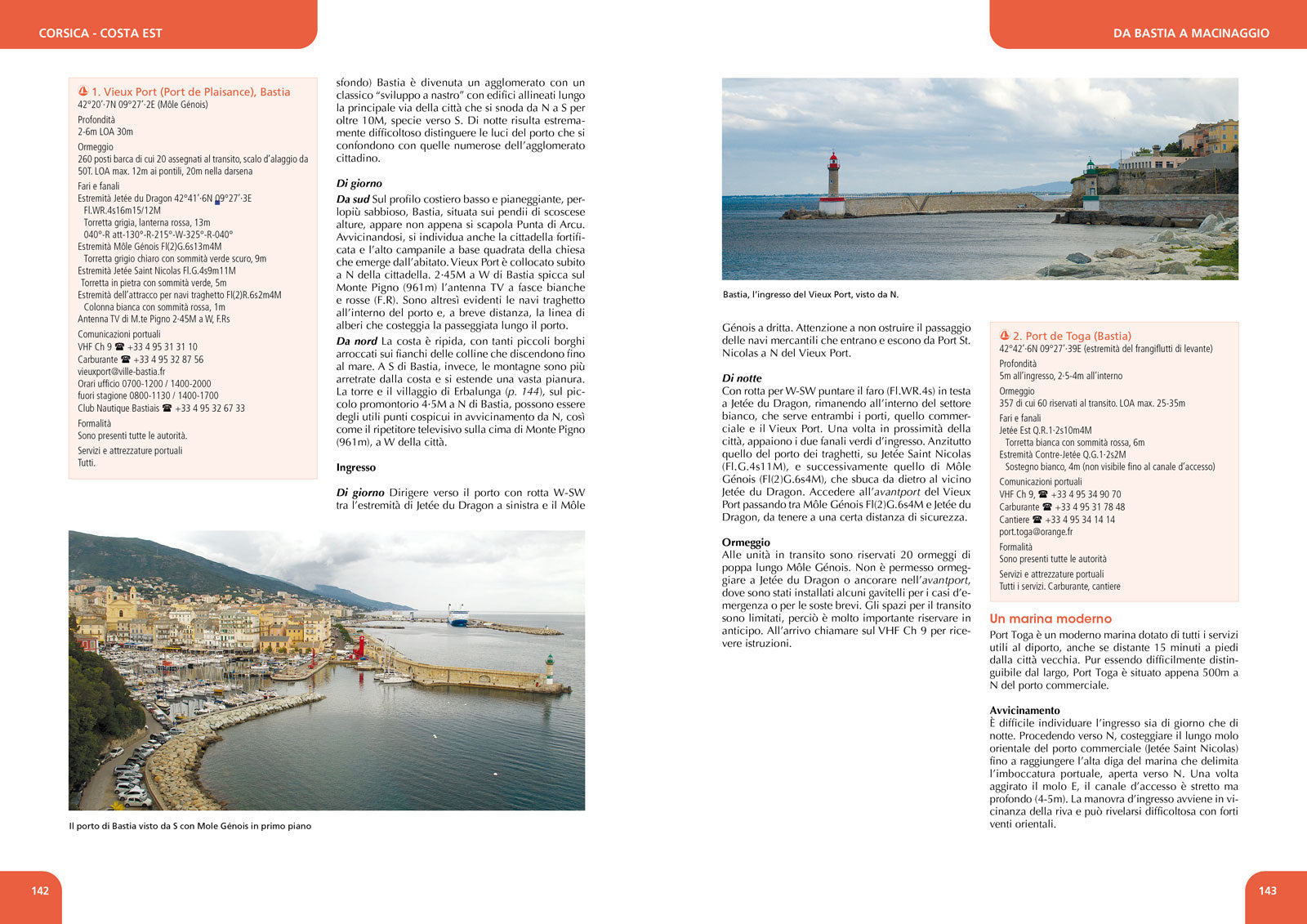 Portolano Corsica e Nord Sardegna