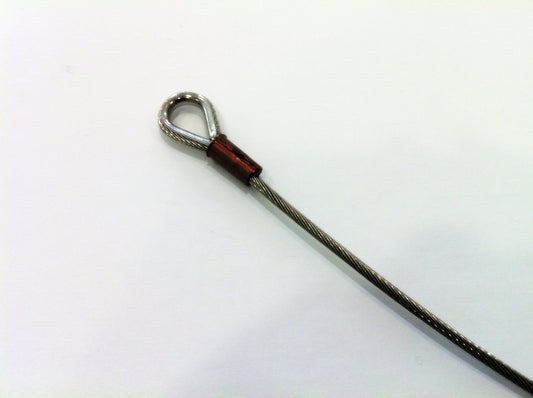 Pressatura su cavo inox