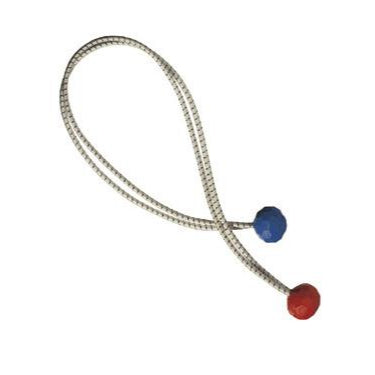 Elastico serravele con palline bicolore