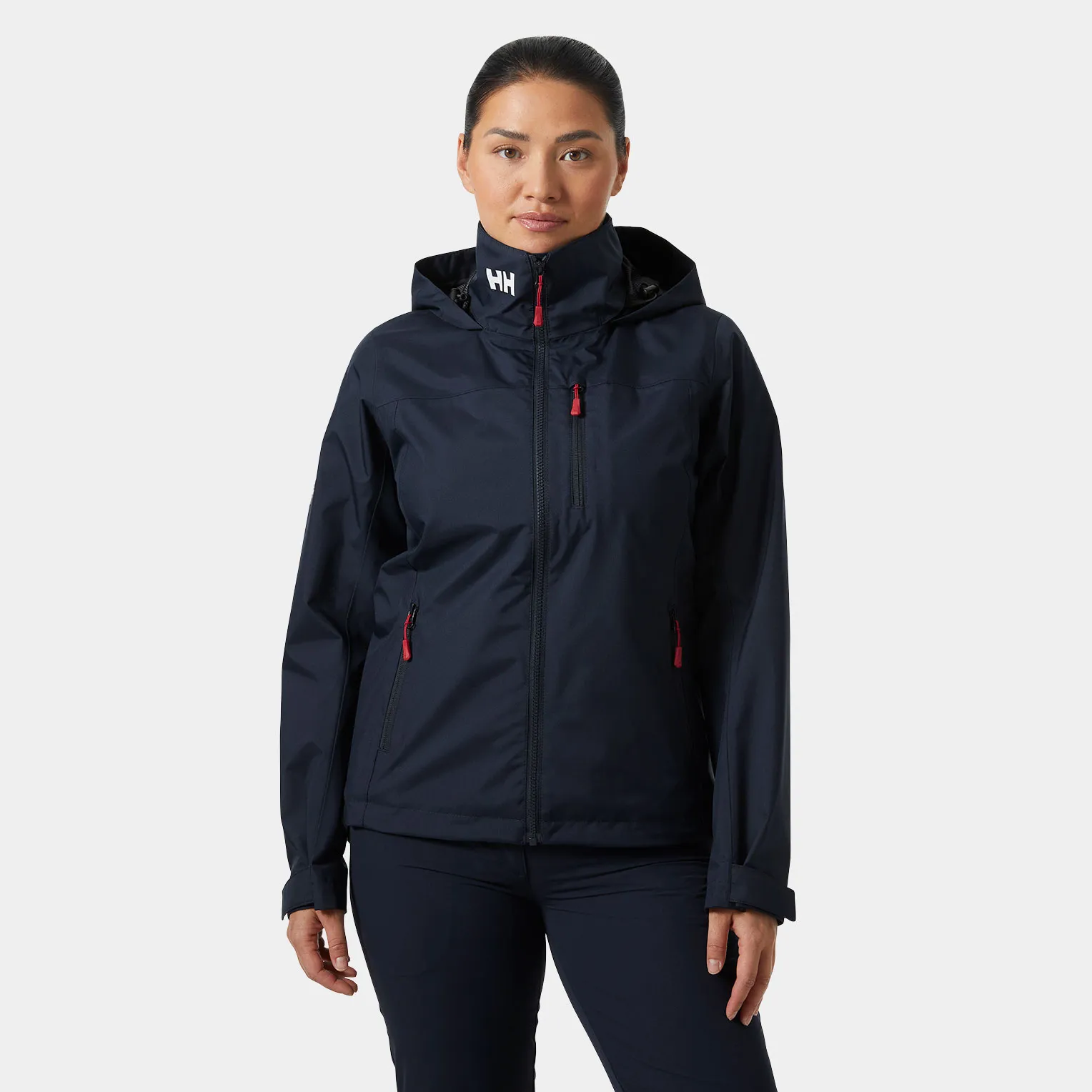 Giubbotto Donna HH Crew Hooded 2.0 Blu